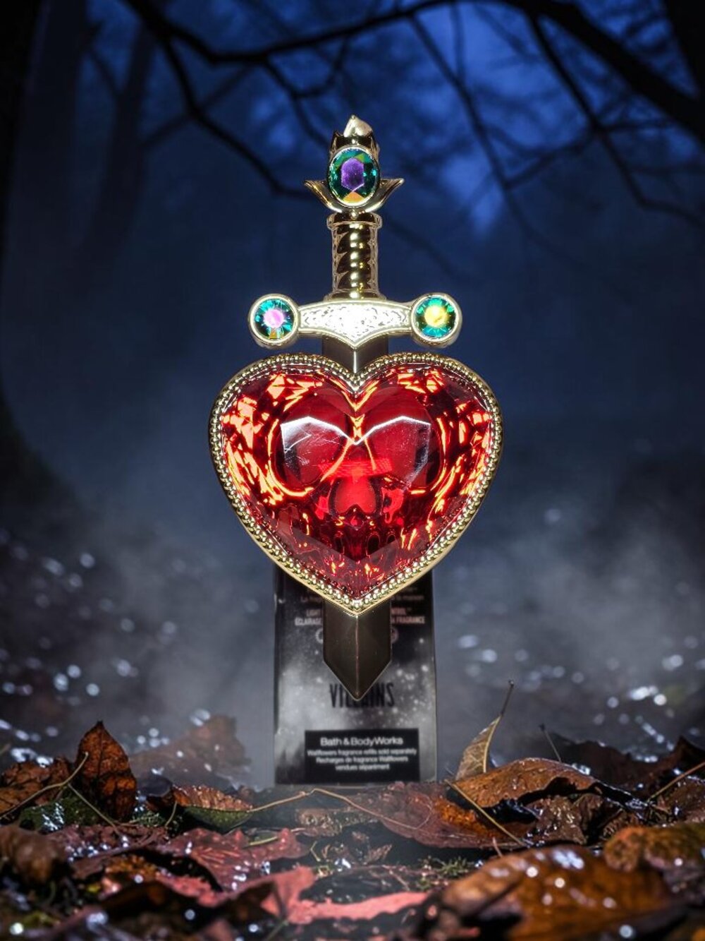 NEW*Bath & Body Works Disney Villains Evil Queen Heart Wallflower Plug